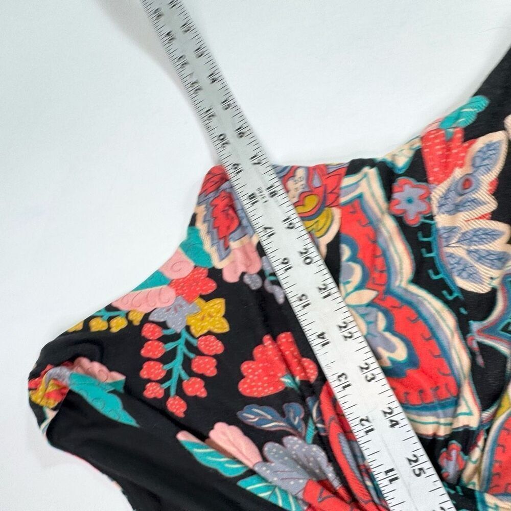 Maeve Anthropologie Maxi Dress Womens Large Camilla Floral Boho Festival - Picture 4 of 9